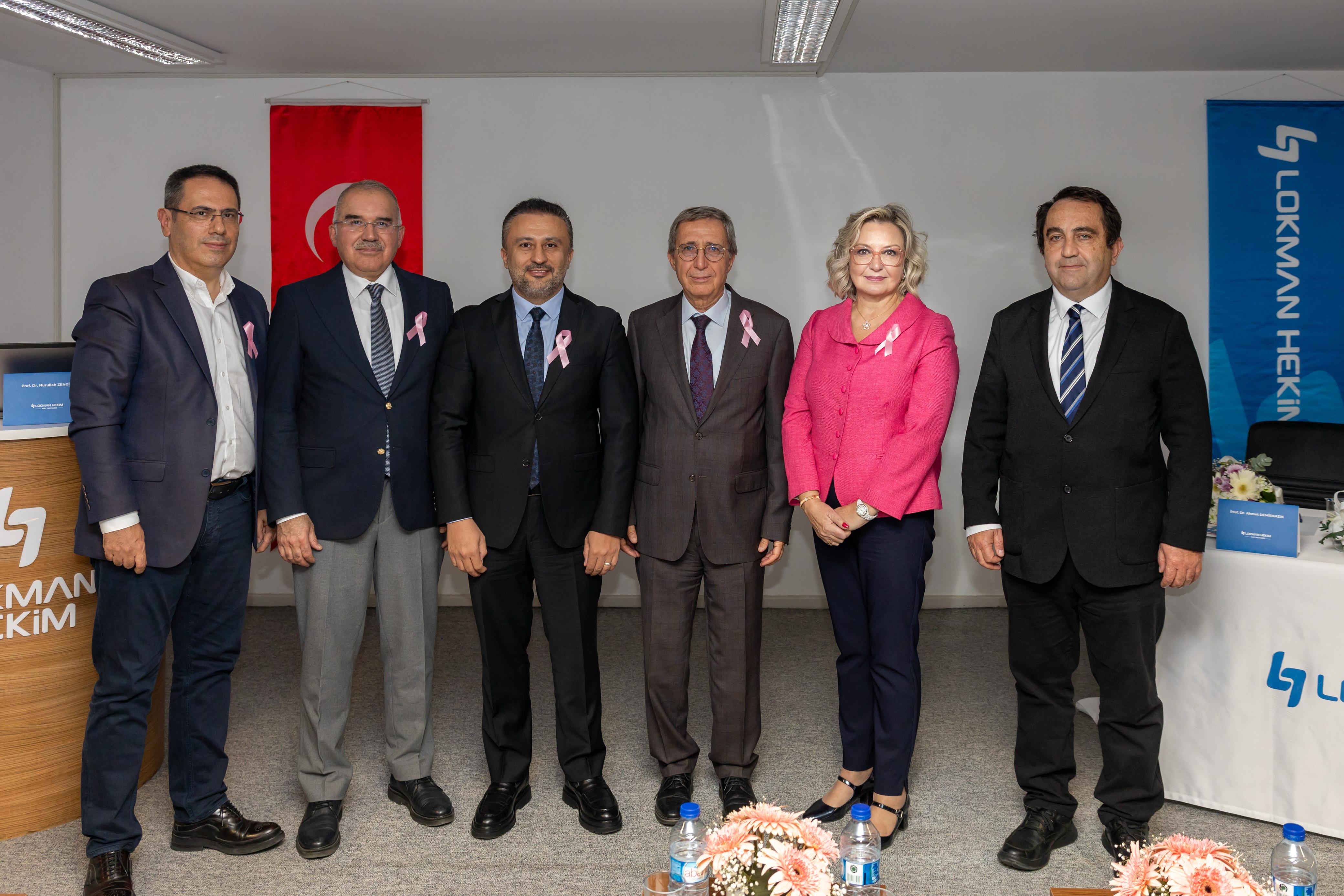 1-31 Ekim Meme Kanseri Farkındalık Ayı Kapsamında Lokman Hekim Akay Hastanesi’nde Seminer Düzenlendi